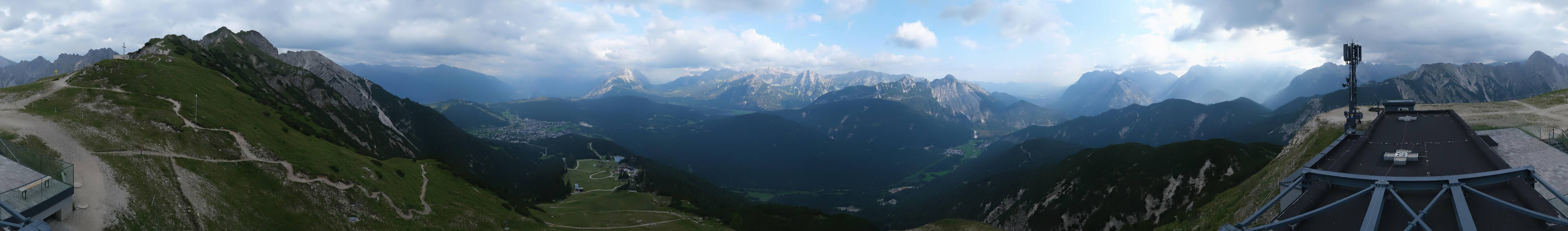 Archiv Foto Webcam Seefeld Rosshütte - Bergstation Seefelder Joch