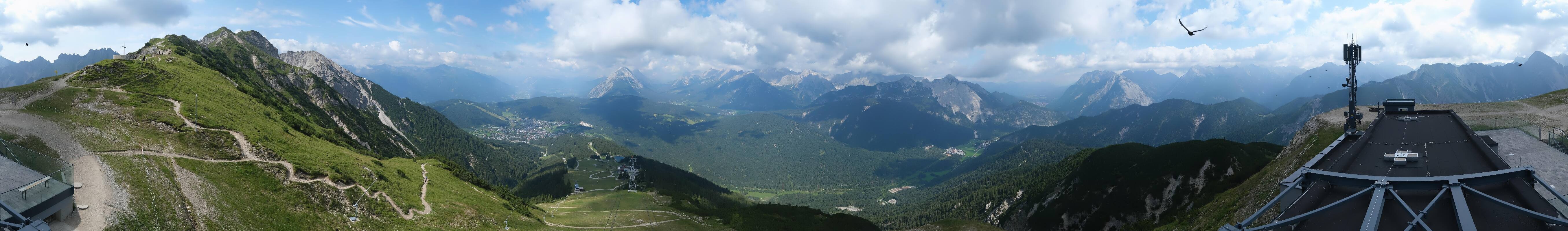Archiv Foto Webcam Seefeld Rosshütte - Bergstation Seefelder Joch