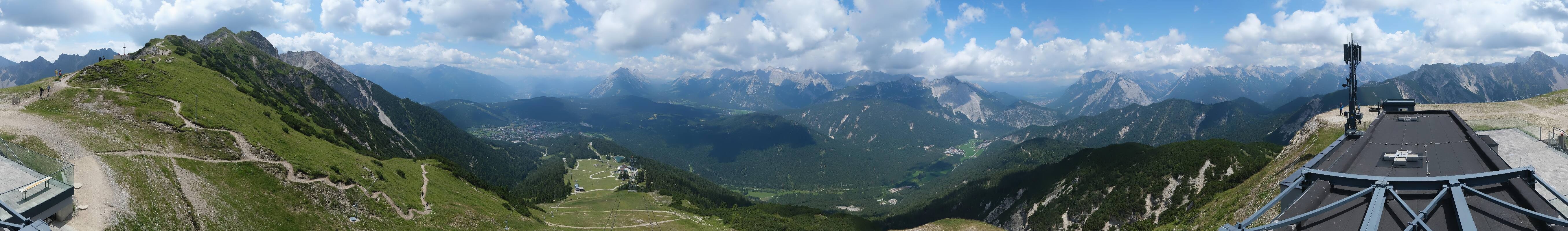 Archiv Foto Webcam Seefeld Rosshütte - Bergstation Seefelder Joch