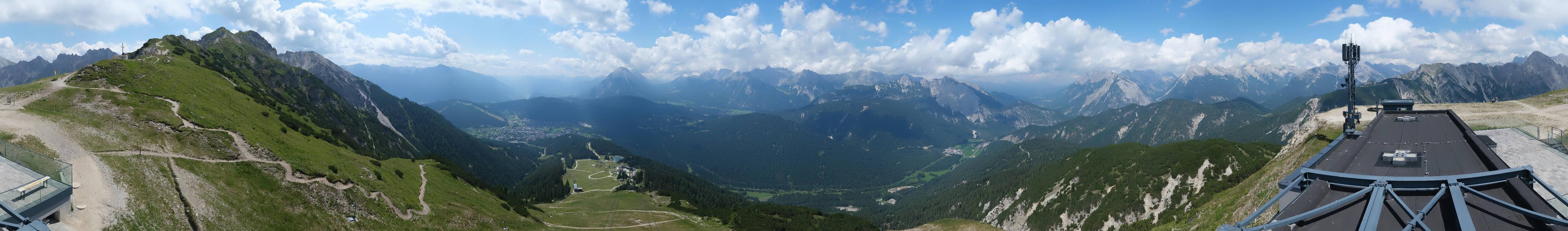 Archiv Foto Webcam Seefeld Rosshütte - Bergstation Seefelder Joch