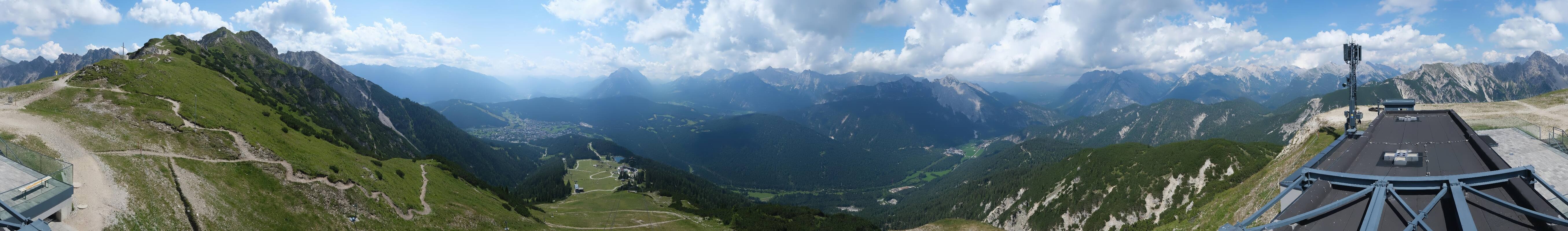 Archiv Foto Webcam Seefeld Rosshütte - Bergstation Seefelder Joch