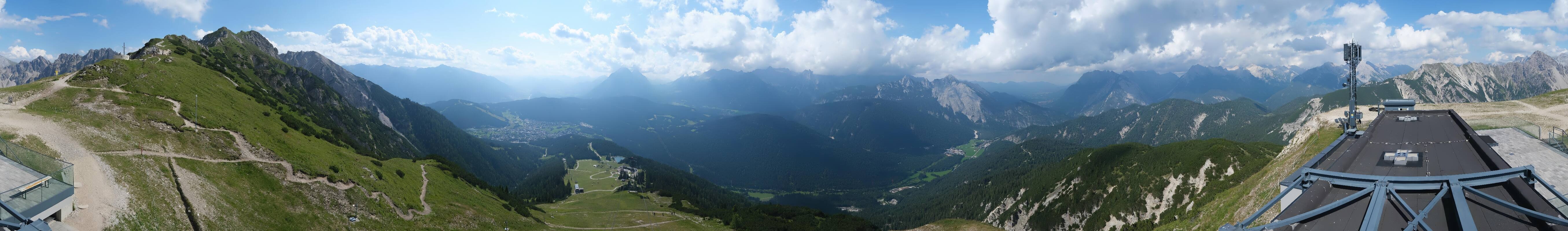 Archiv Foto Webcam Seefeld Rosshütte - Bergstation Seefelder Joch