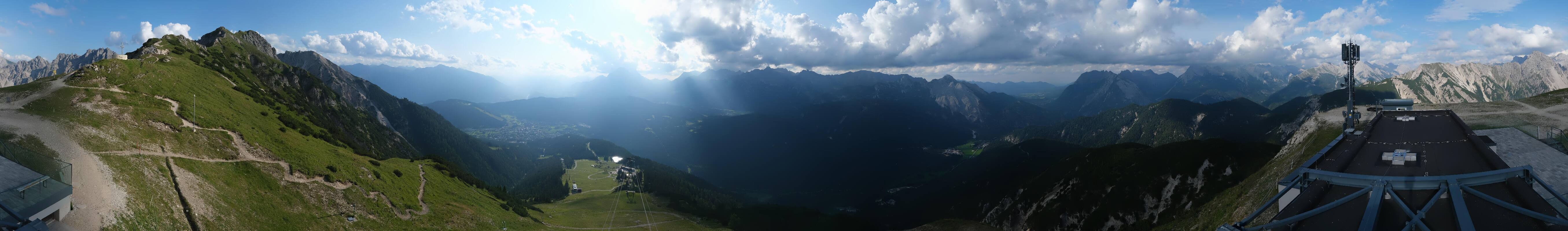 Archiv Foto Webcam Seefeld Rosshütte - Bergstation Seefelder Joch