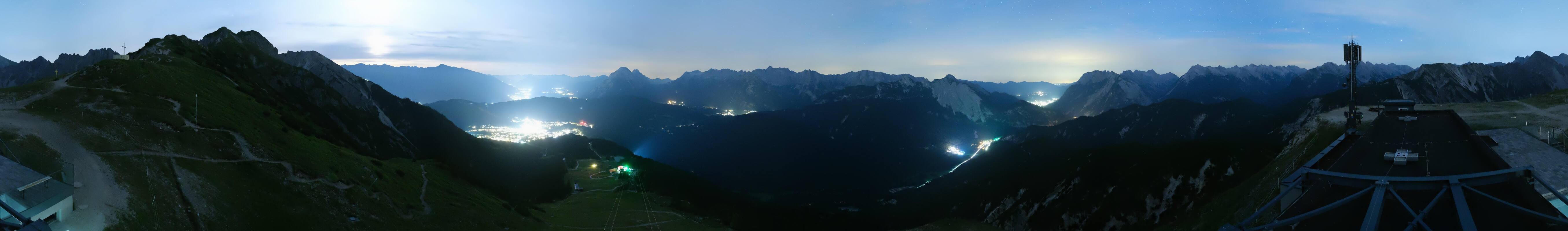 Archiv Foto Webcam Seefeld Rosshütte - Bergstation Seefelder Joch