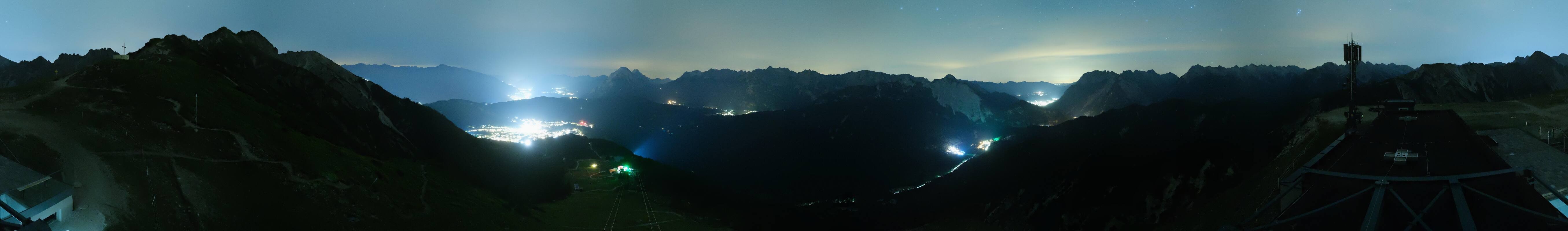 Archiv Foto Webcam Seefeld Rosshütte - Bergstation Seefelder Joch