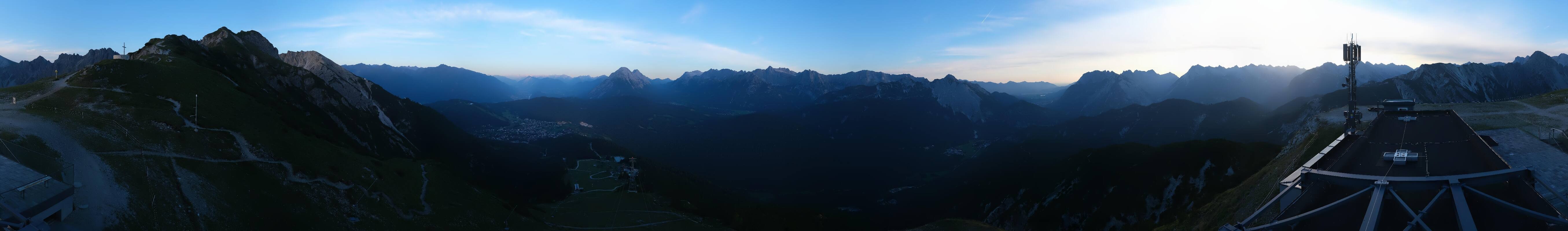 Archiv Foto Webcam Seefeld Rosshütte - Bergstation Seefelder Joch