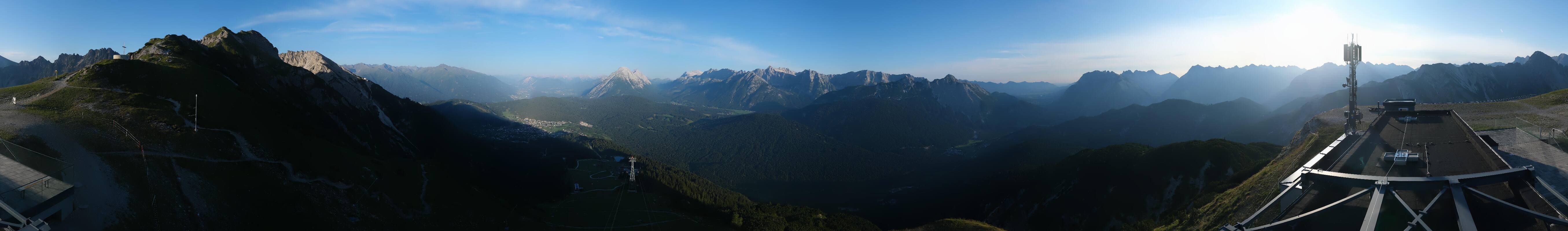 Archiv Foto Webcam Seefeld Rosshütte - Bergstation Seefelder Joch