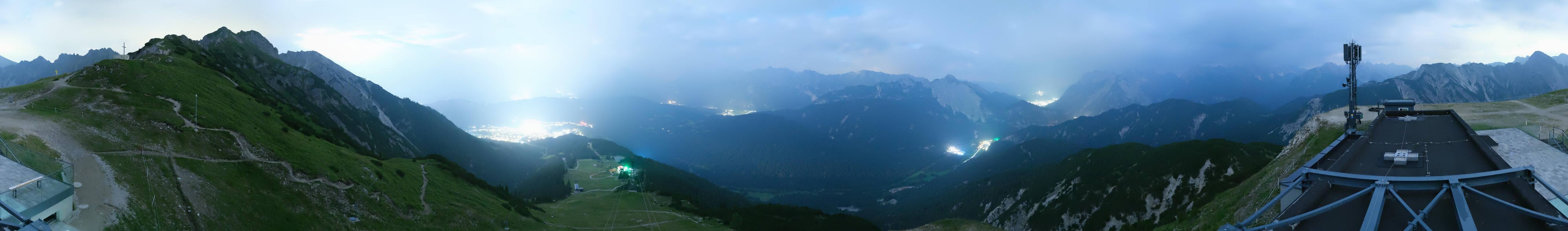 Archiv Foto Webcam Seefeld Rosshütte - Bergstation Seefelder Joch