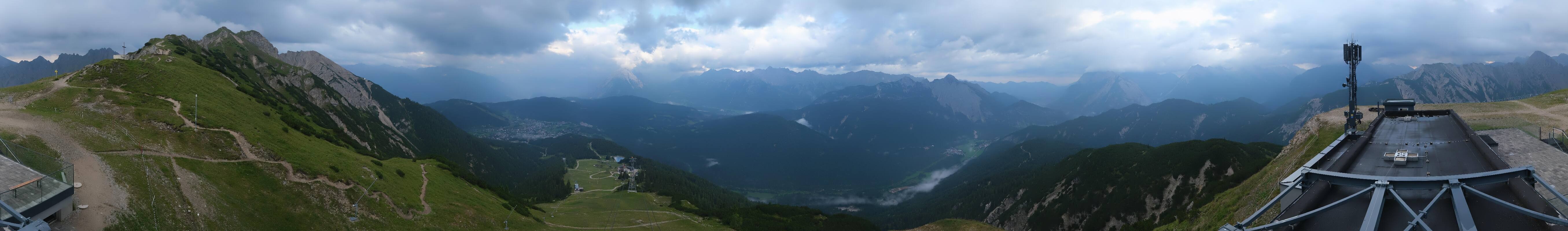 Archiv Foto Webcam Seefeld Rosshütte - Bergstation Seefelder Joch