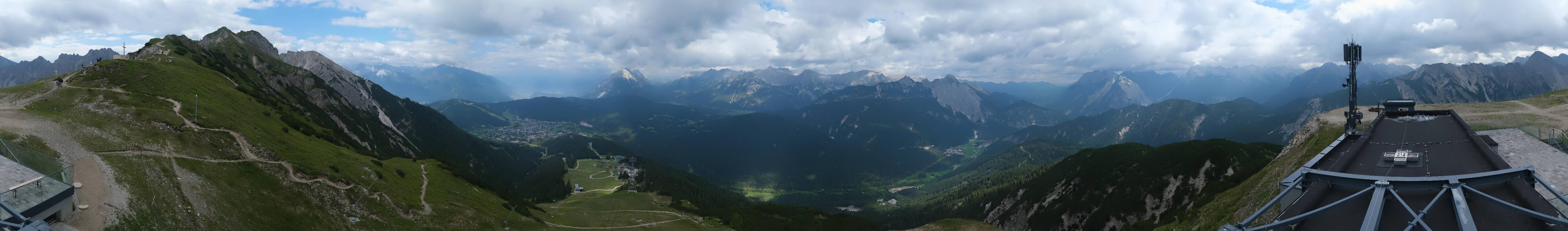 Archiv Foto Webcam Seefeld Rosshütte - Bergstation Seefelder Joch