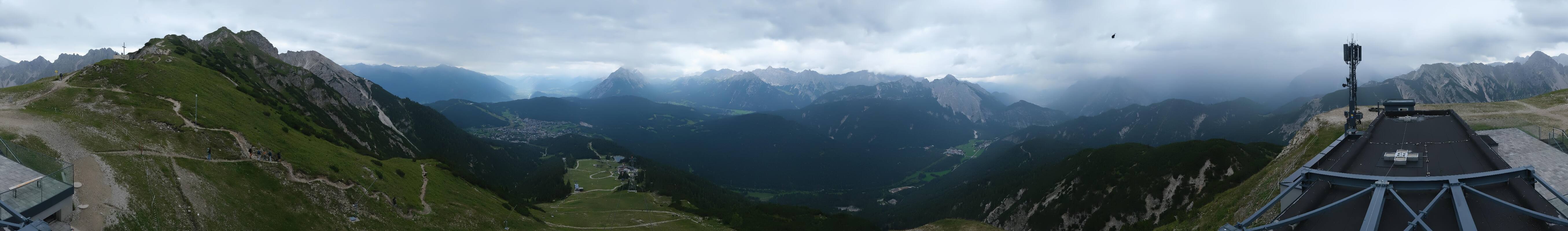 Archiv Foto Webcam Seefeld Rosshütte - Bergstation Seefelder Joch