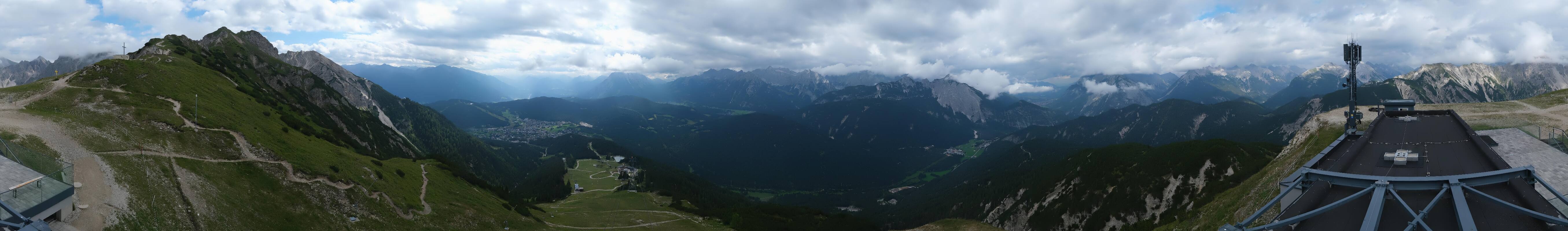 Archiv Foto Webcam Seefeld Rosshütte - Bergstation Seefelder Joch