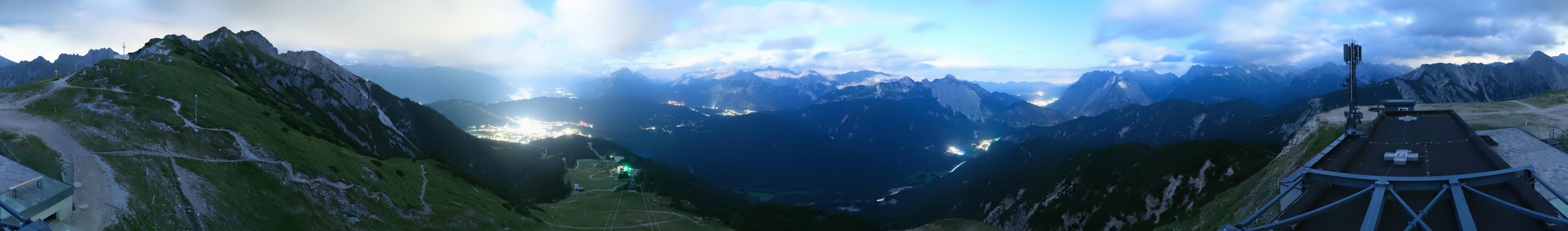 Archiv Foto Webcam Seefeld Rosshütte - Bergstation Seefelder Joch