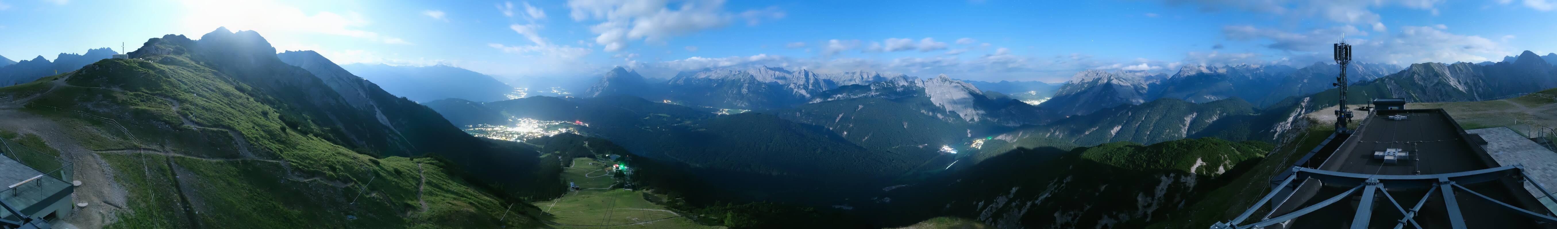 Archiv Foto Webcam Seefeld Rosshütte - Bergstation Seefelder Joch