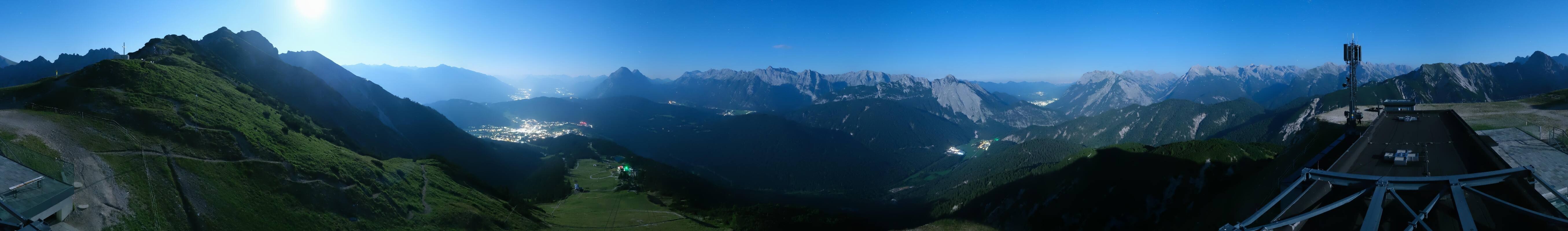 Archiv Foto Webcam Seefeld Rosshütte - Bergstation Seefelder Joch