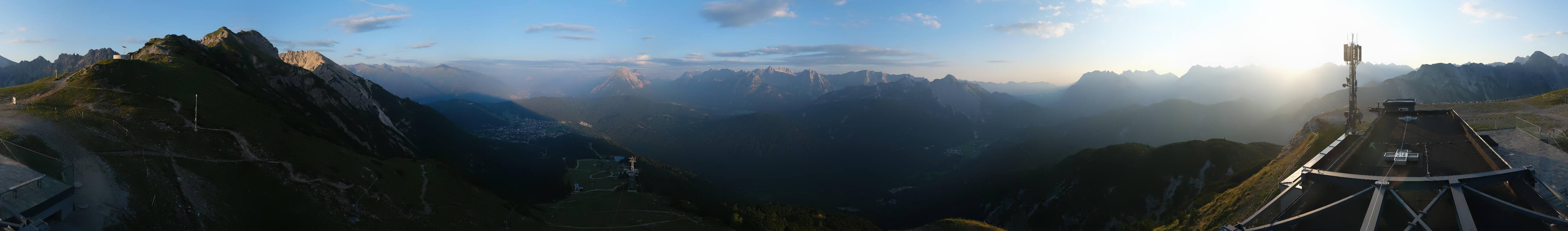 Archiv Foto Webcam Seefeld Rosshütte - Bergstation Seefelder Joch