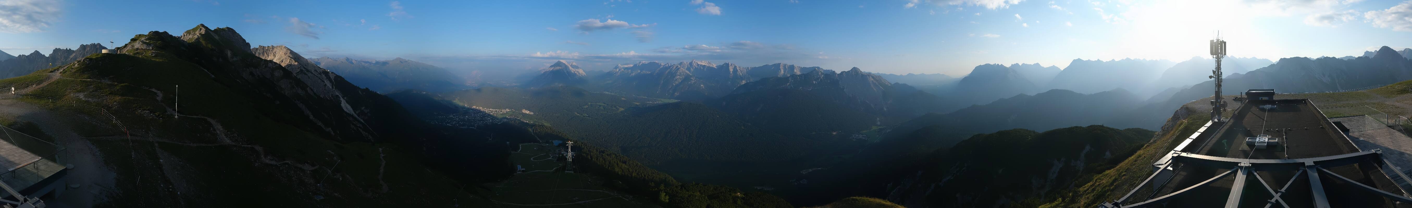 Archiv Foto Webcam Seefeld Rosshütte - Bergstation Seefelder Joch