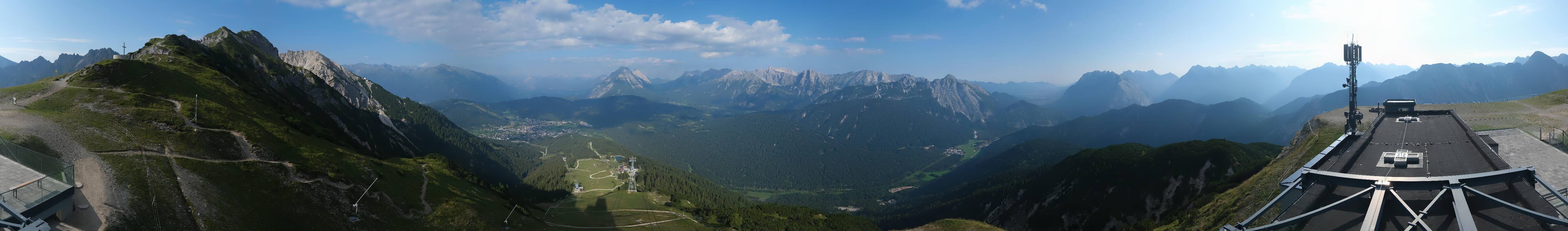 Archiv Foto Webcam Seefeld Rosshütte - Bergstation Seefelder Joch