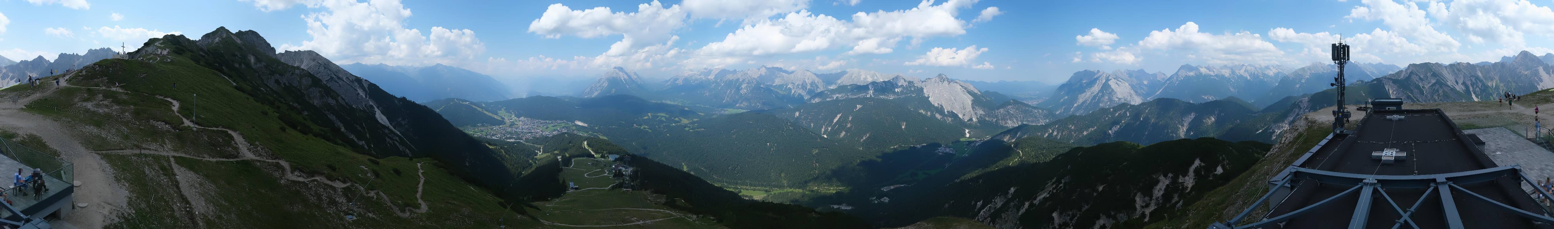 Archiv Foto Webcam Seefeld Rosshütte - Bergstation Seefelder Joch