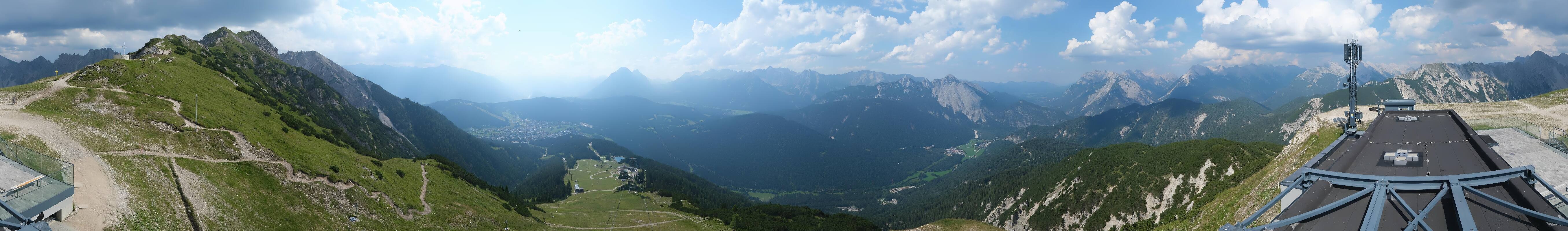 Archiv Foto Webcam Seefeld Rosshütte - Bergstation Seefelder Joch