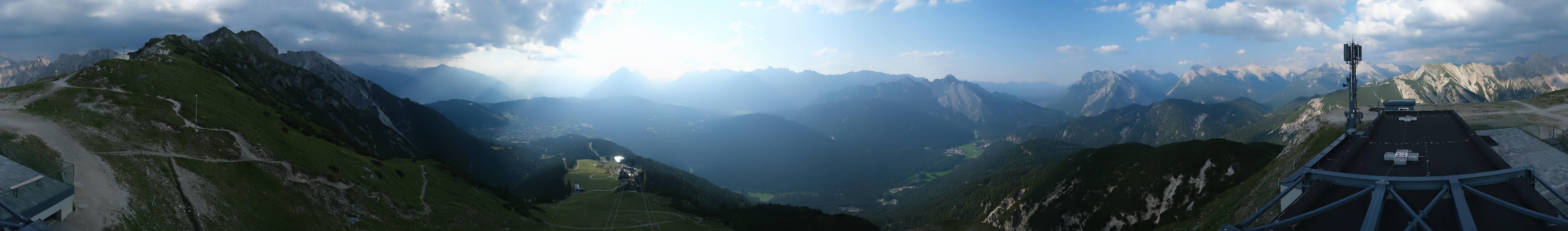 Archiv Foto Webcam Seefeld Rosshütte - Bergstation Seefelder Joch