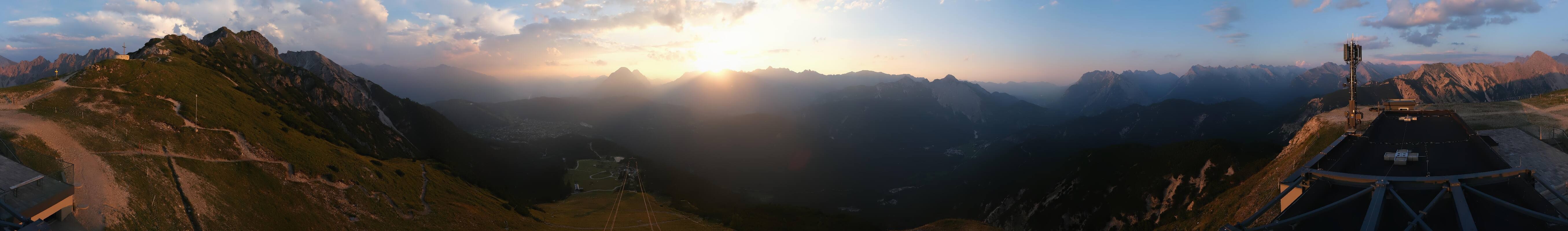 Archiv Foto Webcam Seefeld Rosshütte - Bergstation Seefelder Joch