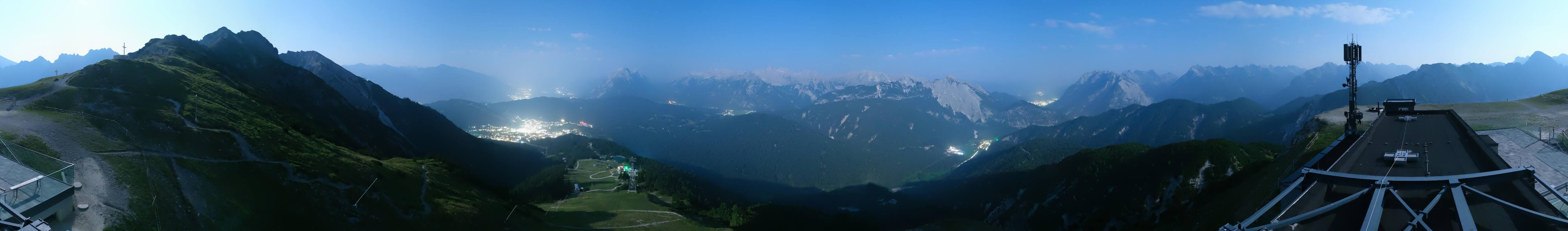 Archiv Foto Webcam Seefeld Rosshütte - Bergstation Seefelder Joch