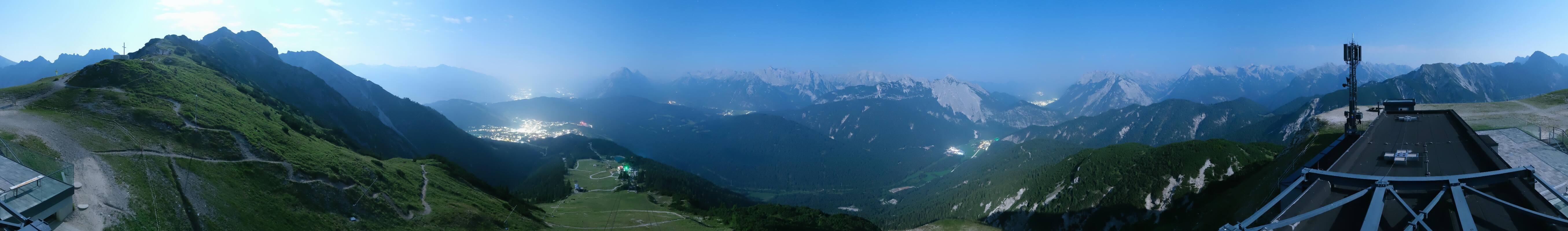 Archiv Foto Webcam Seefeld Rosshütte - Bergstation Seefelder Joch