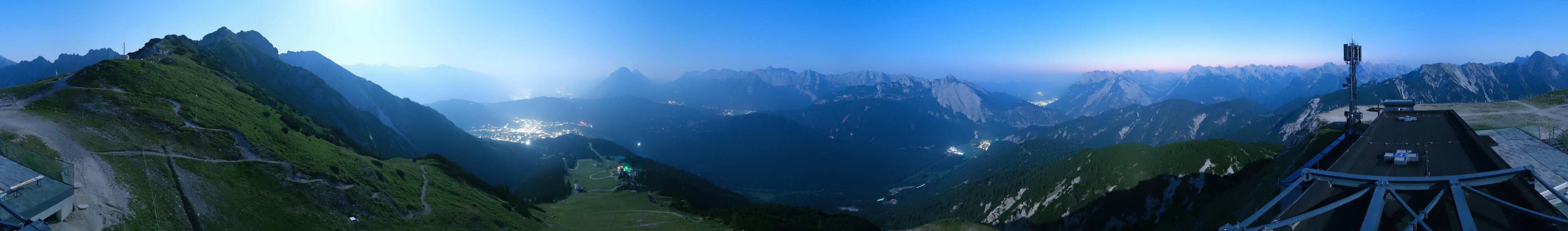 Archiv Foto Webcam Seefeld Rosshütte - Bergstation Seefelder Joch