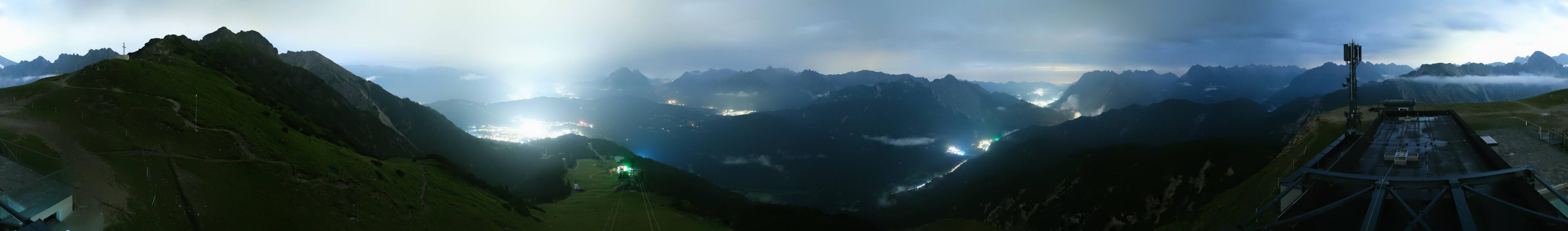 Archiv Foto Webcam Seefeld Rosshütte - Bergstation Seefelder Joch
