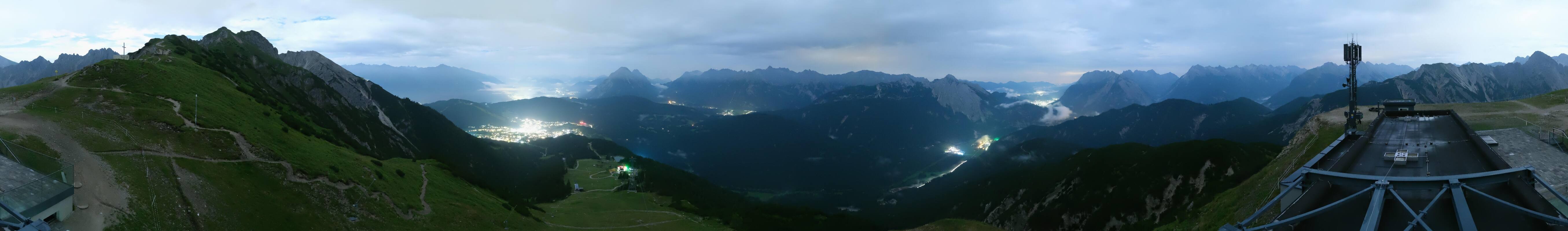 Archiv Foto Webcam Seefeld Rosshütte - Bergstation Seefelder Joch
