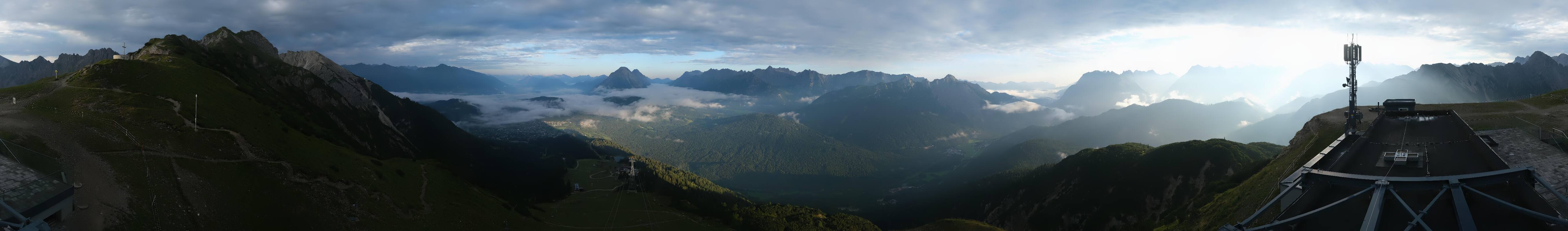 Archiv Foto Webcam Seefeld Rosshütte - Bergstation Seefelder Joch