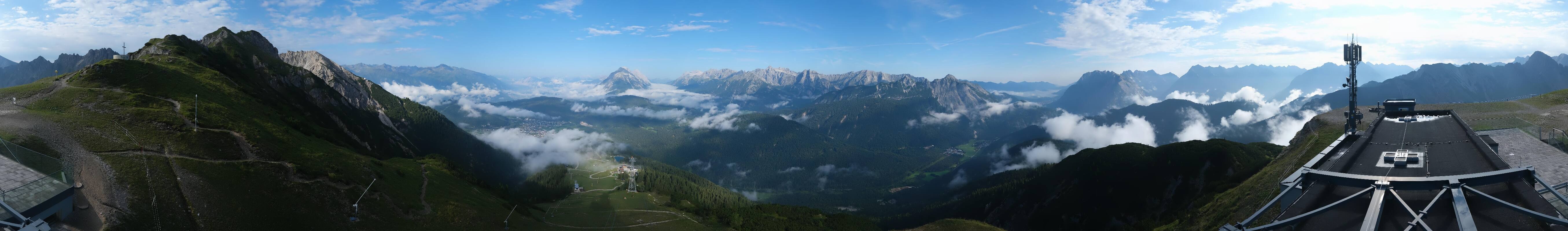 Archiv Foto Webcam Seefeld Rosshütte - Bergstation Seefelder Joch