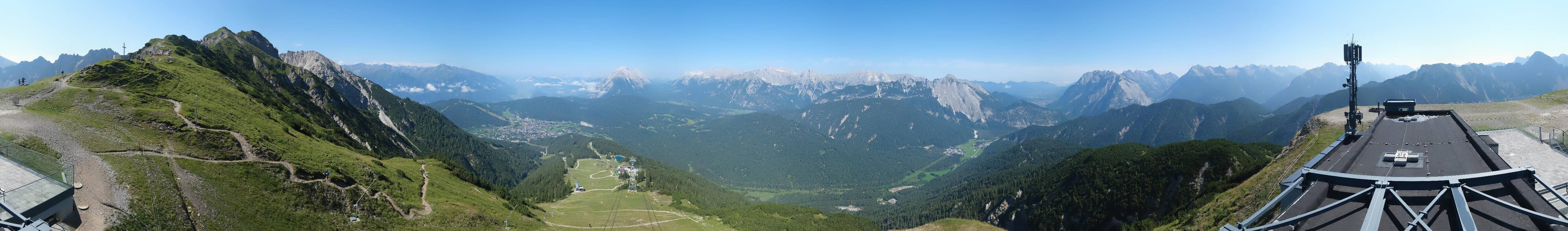 Archiv Foto Webcam Seefeld Rosshütte - Bergstation Seefelder Joch