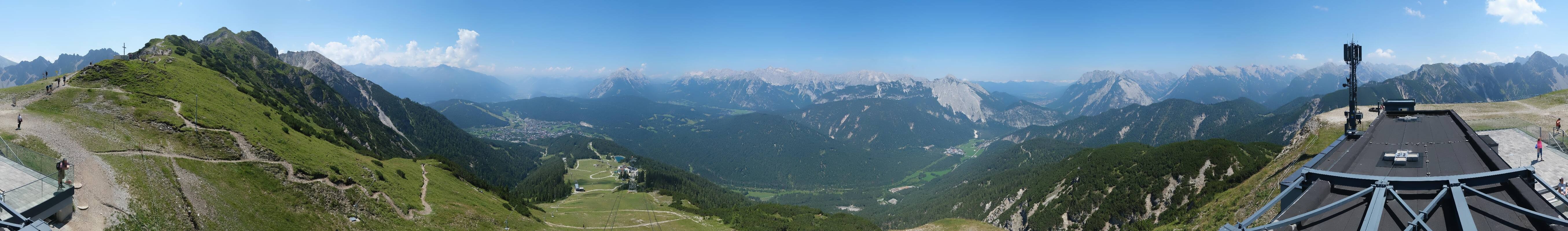 Archiv Foto Webcam Seefeld Rosshütte - Bergstation Seefelder Joch