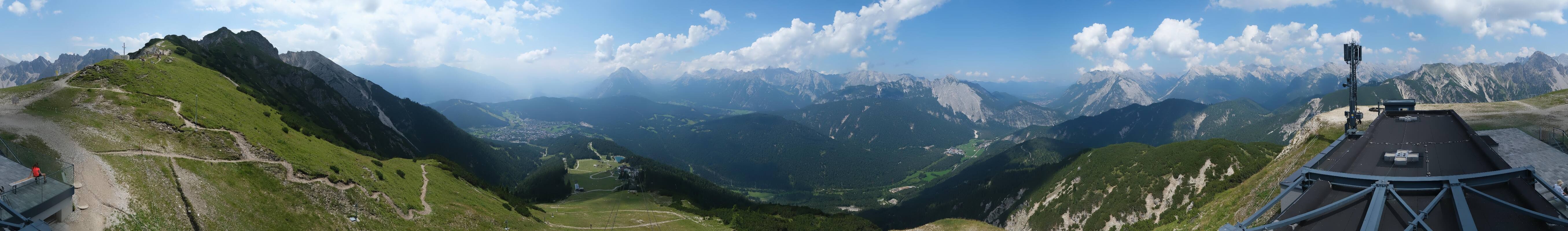 Archiv Foto Webcam Seefeld Rosshütte - Bergstation Seefelder Joch