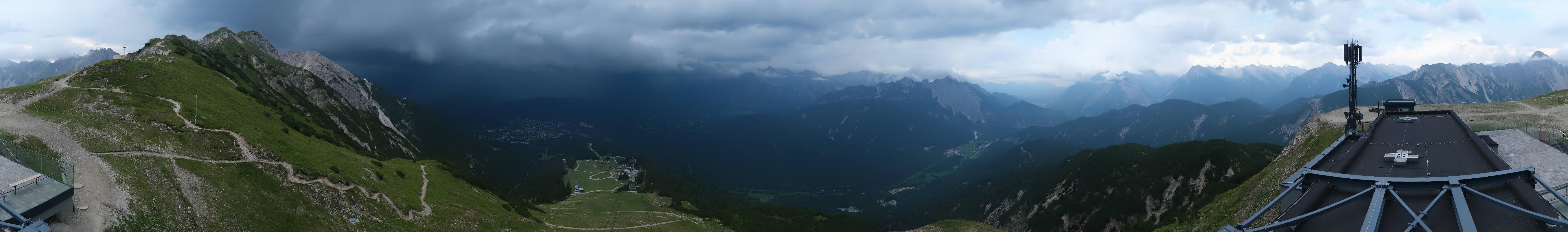 Archiv Foto Webcam Seefeld Rosshütte - Bergstation Seefelder Joch