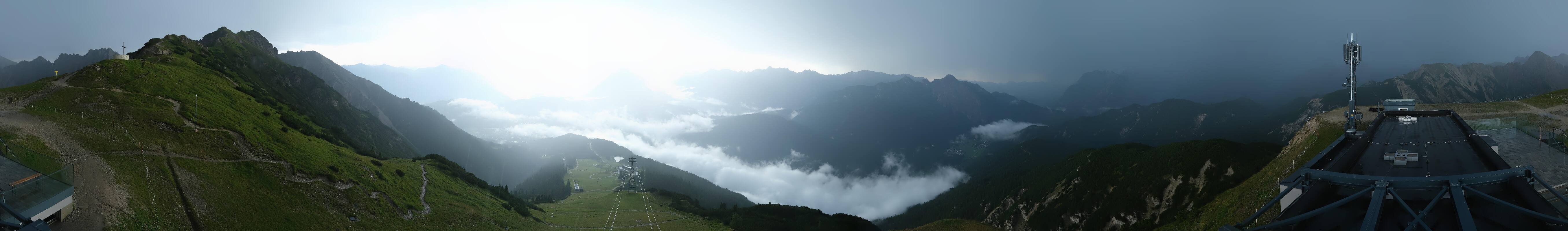 Archiv Foto Webcam Seefeld Rosshütte - Bergstation Seefelder Joch