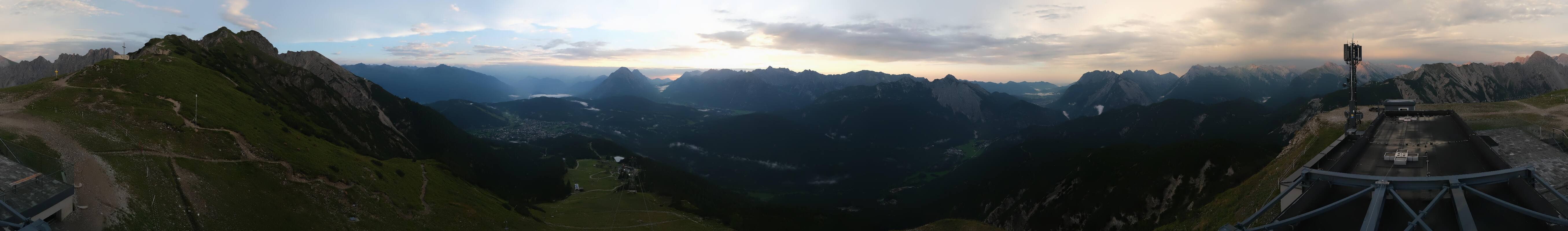Archiv Foto Webcam Seefeld Rosshütte - Bergstation Seefelder Joch