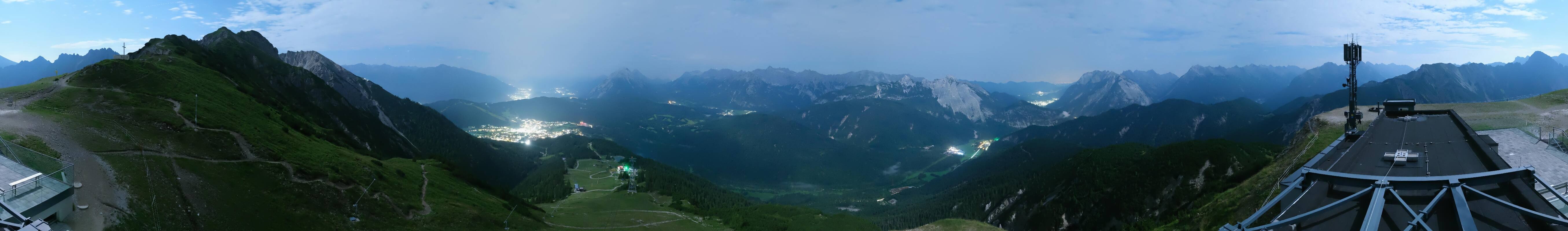 Archiv Foto Webcam Seefeld Rosshütte - Bergstation Seefelder Joch
