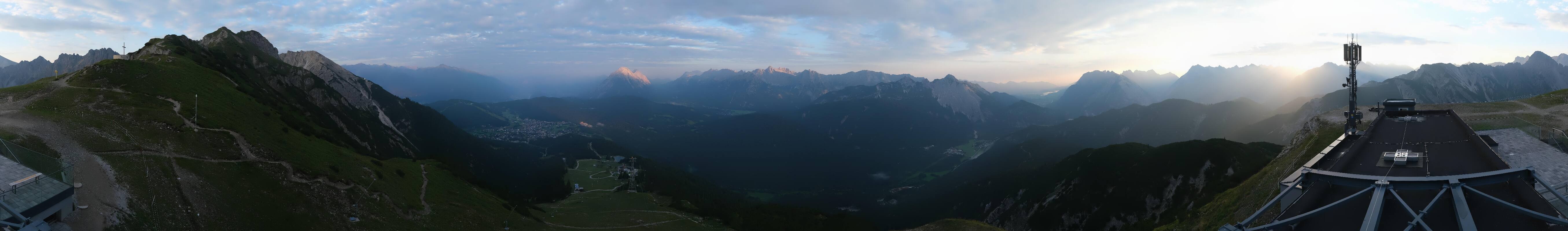 Archiv Foto Webcam Seefeld Rosshütte - Bergstation Seefelder Joch