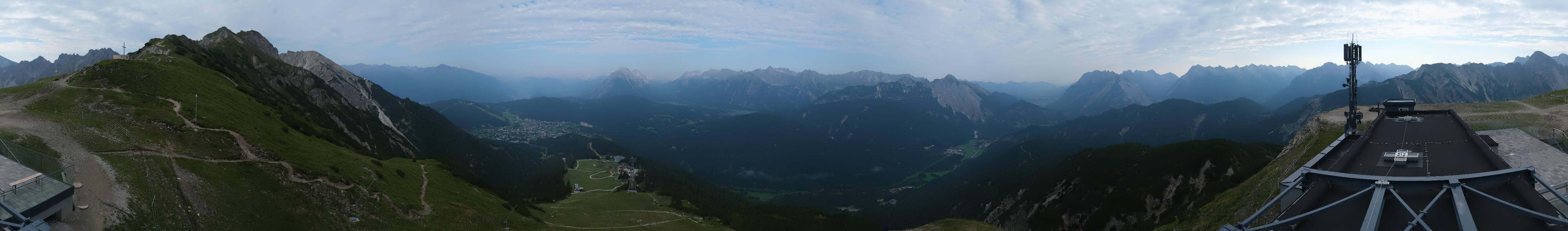 Archiv Foto Webcam Seefeld Rosshütte - Bergstation Seefelder Joch