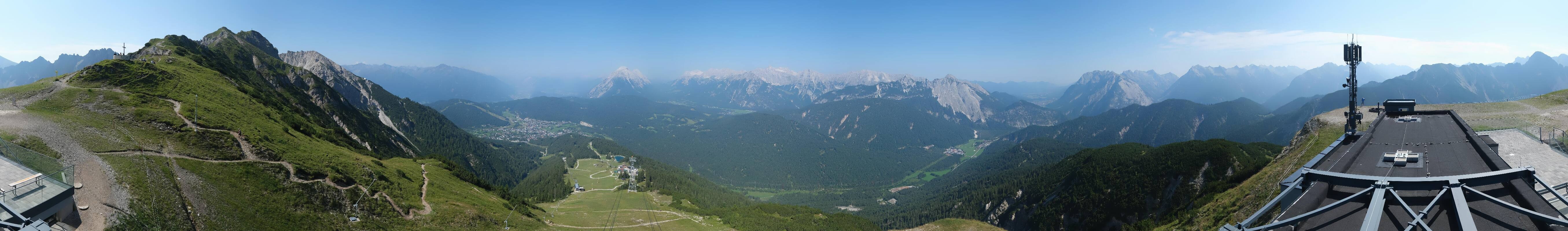 Archiv Foto Webcam Seefeld Rosshütte - Bergstation Seefelder Joch