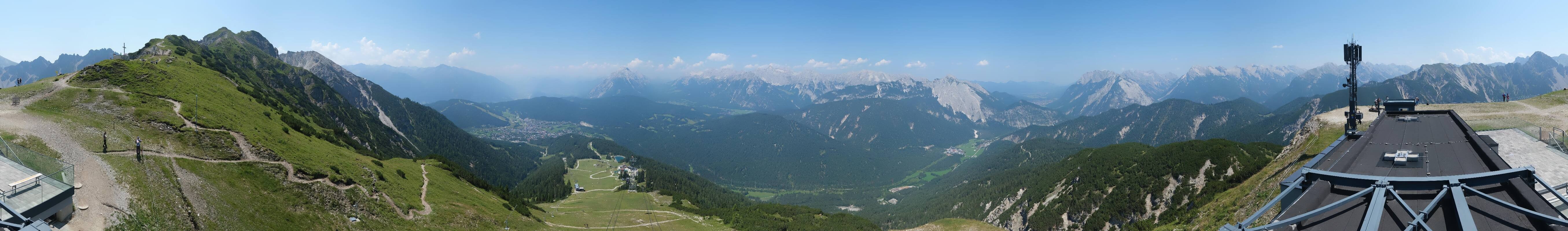 Archiv Foto Webcam Seefeld Rosshütte - Bergstation Seefelder Joch