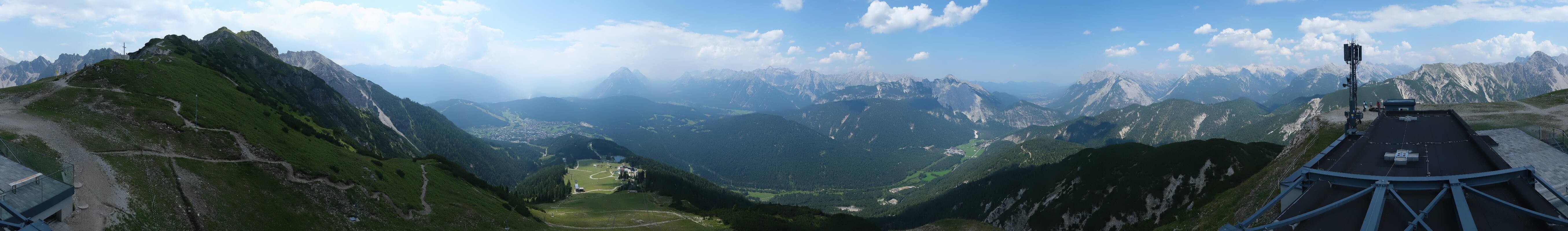 Archiv Foto Webcam Seefeld Rosshütte - Bergstation Seefelder Joch