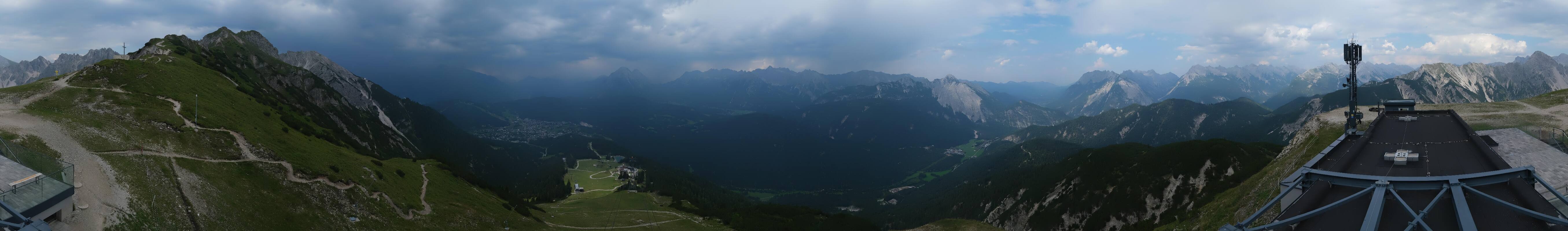 Archiv Foto Webcam Seefeld Rosshütte - Bergstation Seefelder Joch