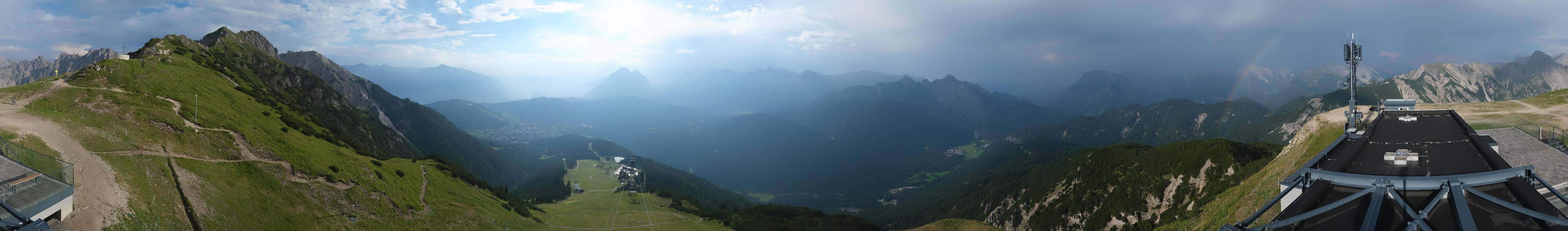 Archiv Foto Webcam Seefeld Rosshütte - Bergstation Seefelder Joch