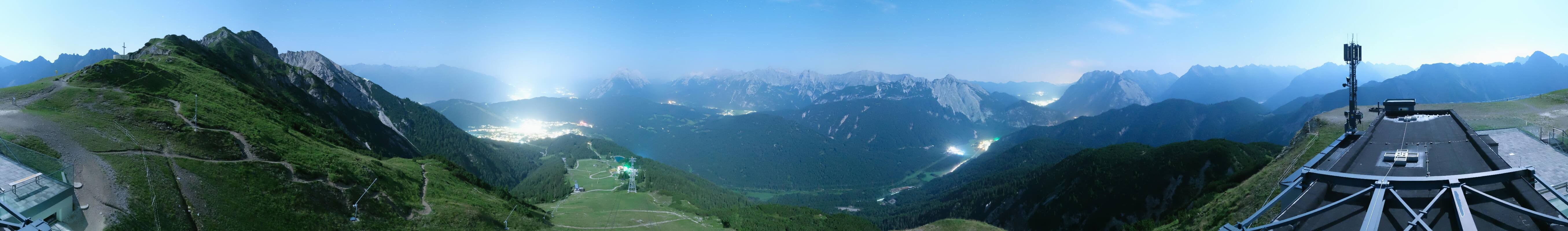 Archiv Foto Webcam Seefeld Rosshütte - Bergstation Seefelder Joch