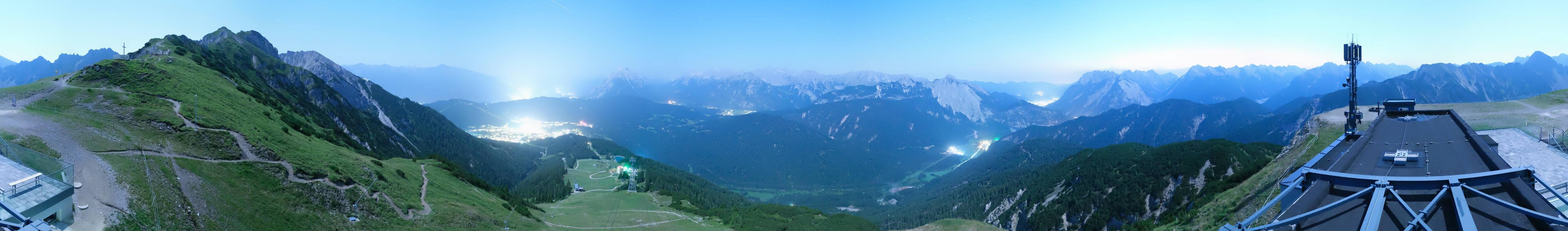 Archiv Foto Webcam Seefeld Rosshütte - Bergstation Seefelder Joch