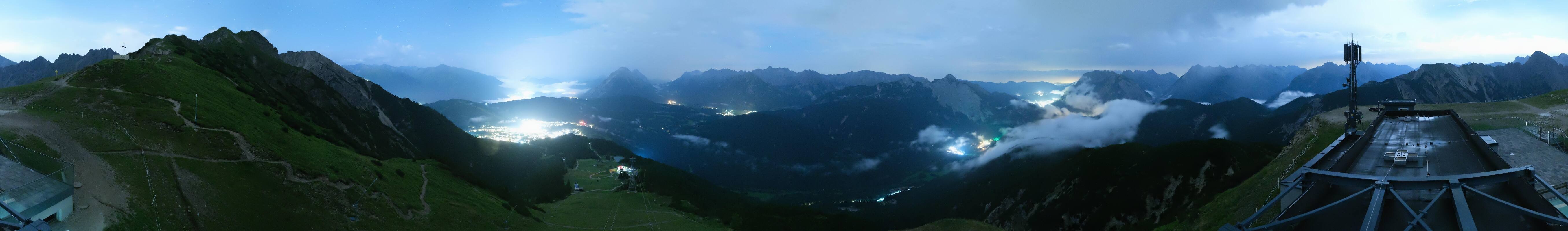 Archiv Foto Webcam Seefeld Rosshütte - Bergstation Seefelder Joch